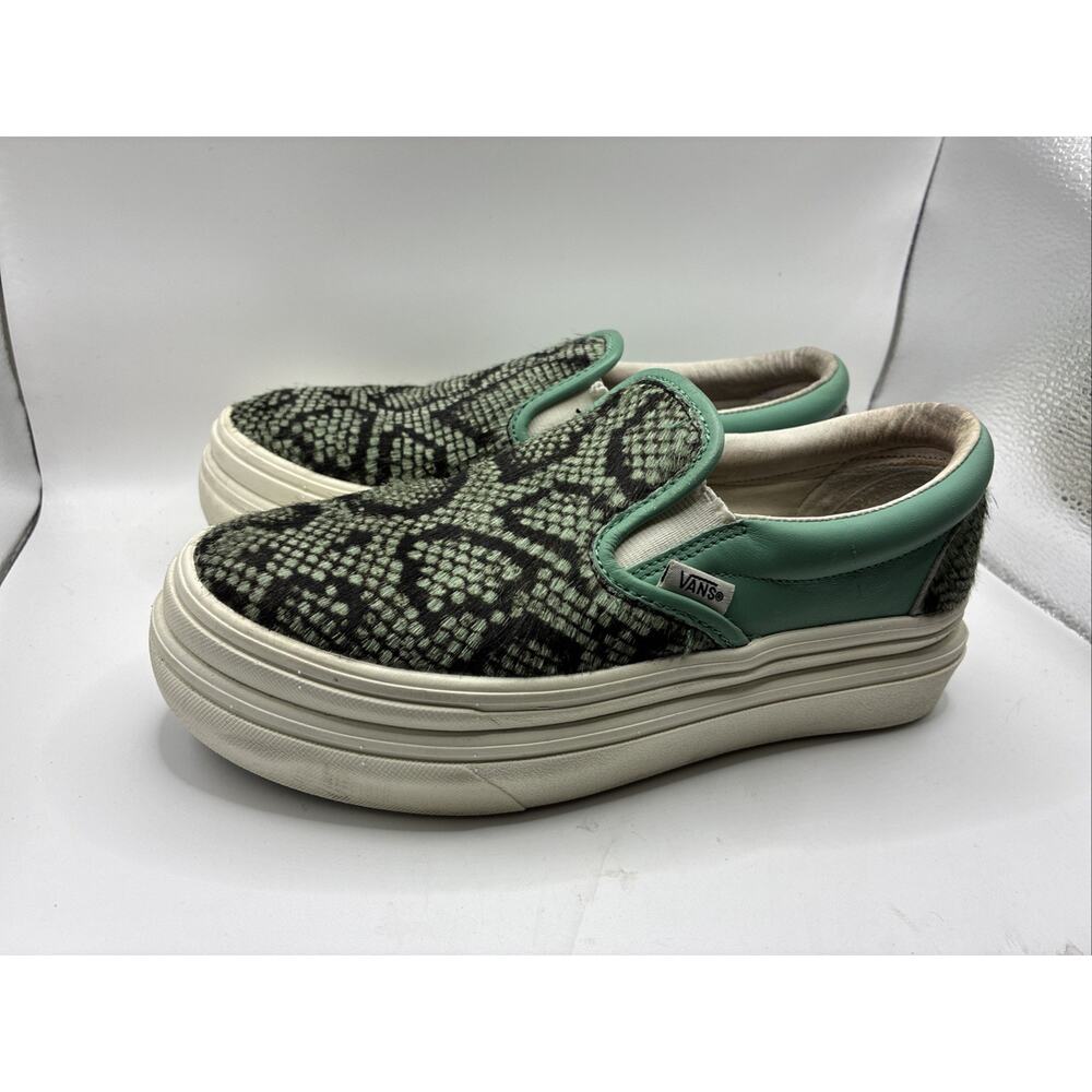 Vans Women’s Comfycush Slip On Crème De Menthe Size 6